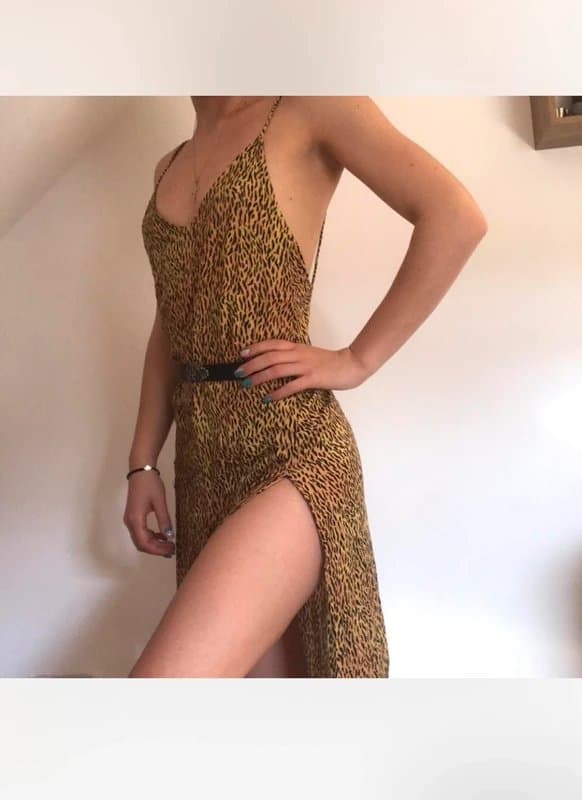 Motel Rocks Motel rocks backless summer dress size S