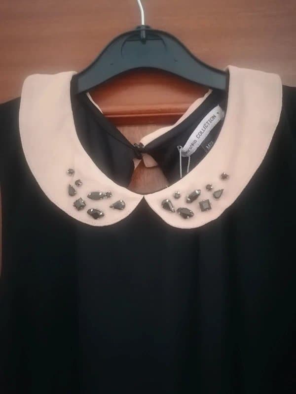 Bershka New with tag embroidered dress