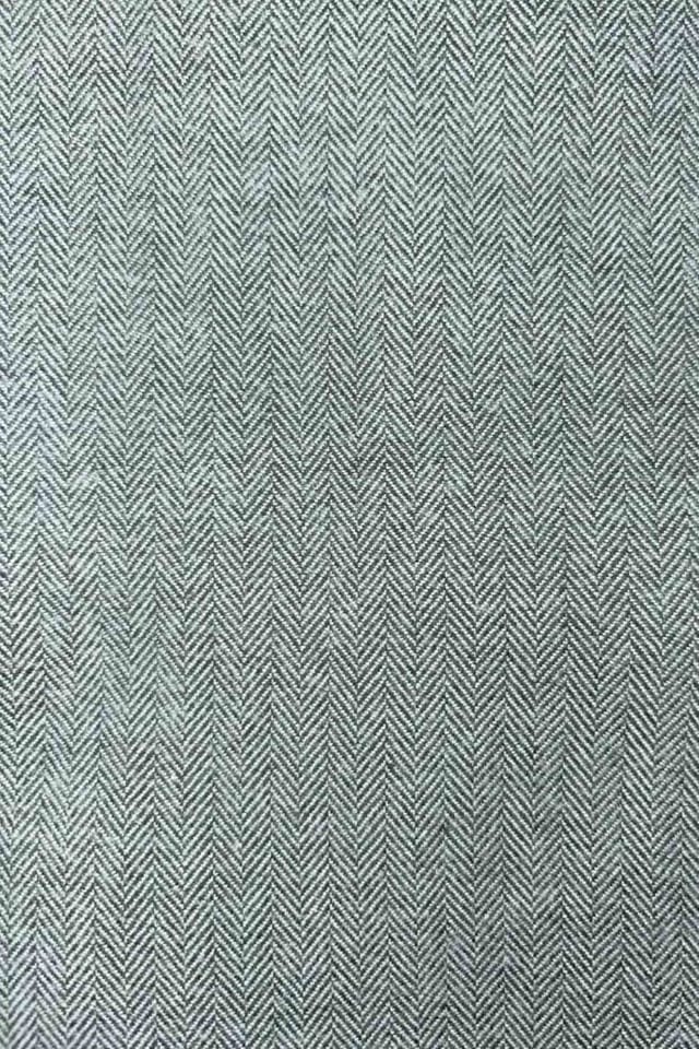 British Boxers British Boxers Men's "Moss" Herringbone Brushed Cotton Nightshirt in Dark Green - 3