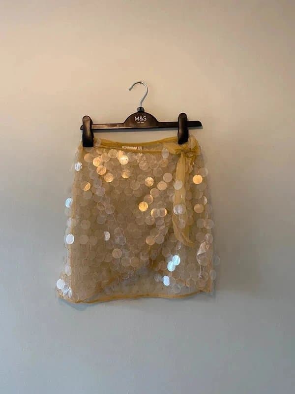 ASOS sequin cover up
