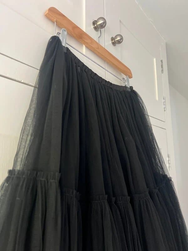 ASOS ASOS black tulle skirt