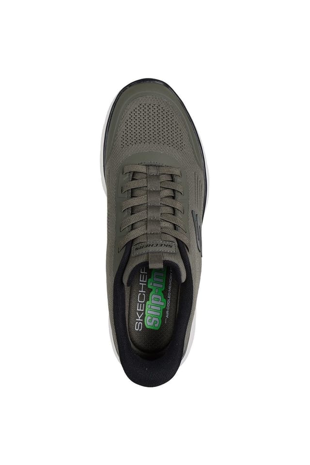 Skechers Skechers Men's Summits Leyter Trainer in Olive - 3