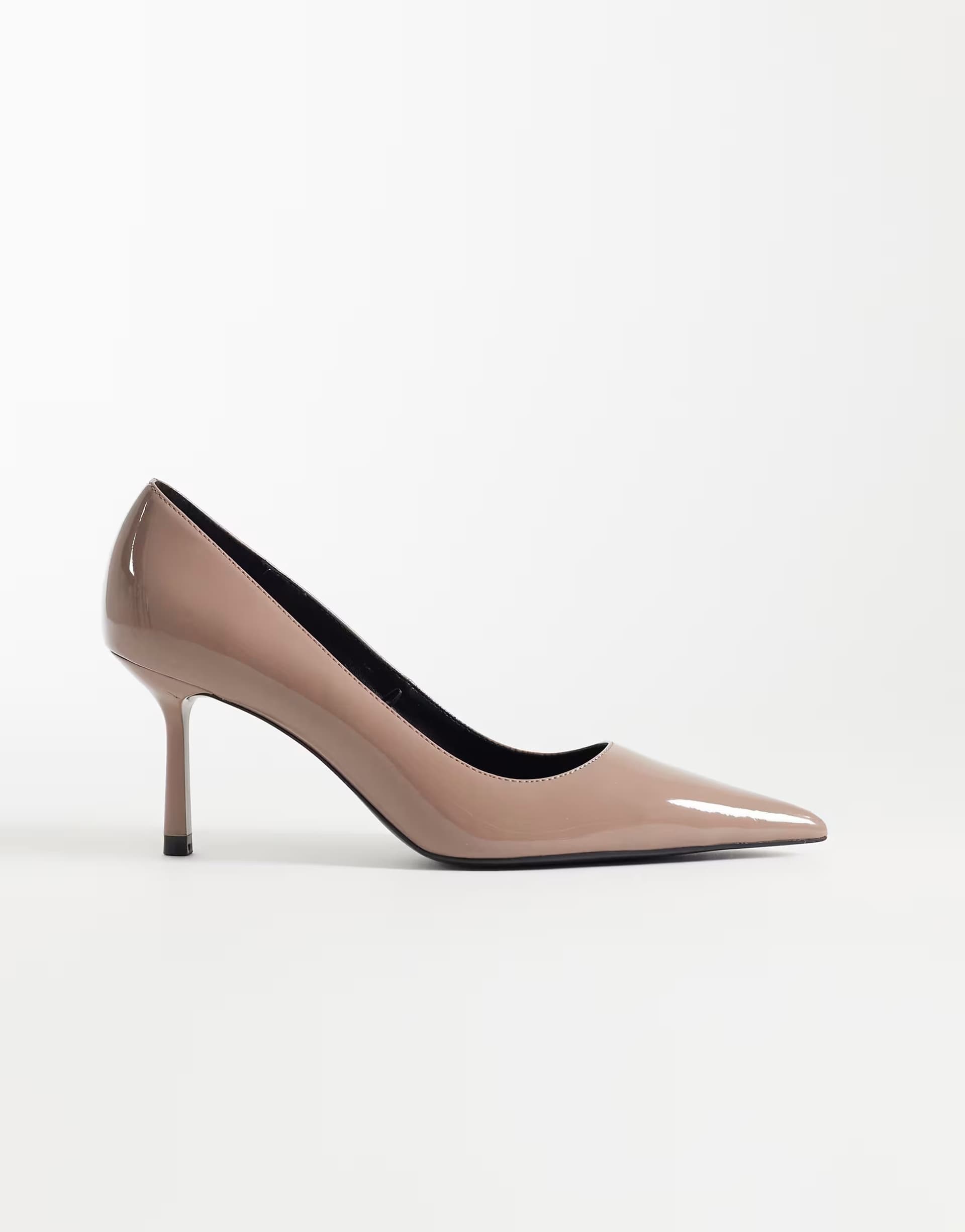 ASOS ASOS Pastel Pink Patent Court Shoe