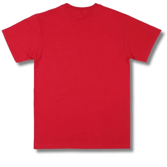 Scum Scum Men's S Diablo Leopard Print T-Shirt in Red - 2