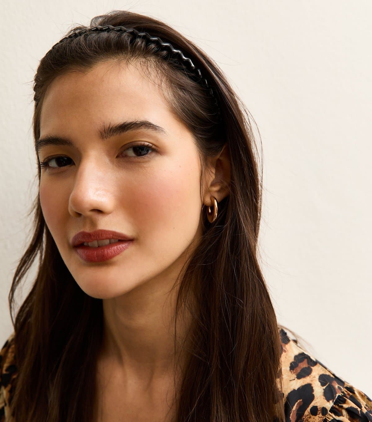 New Look Black Shiny Comb Headband New Look