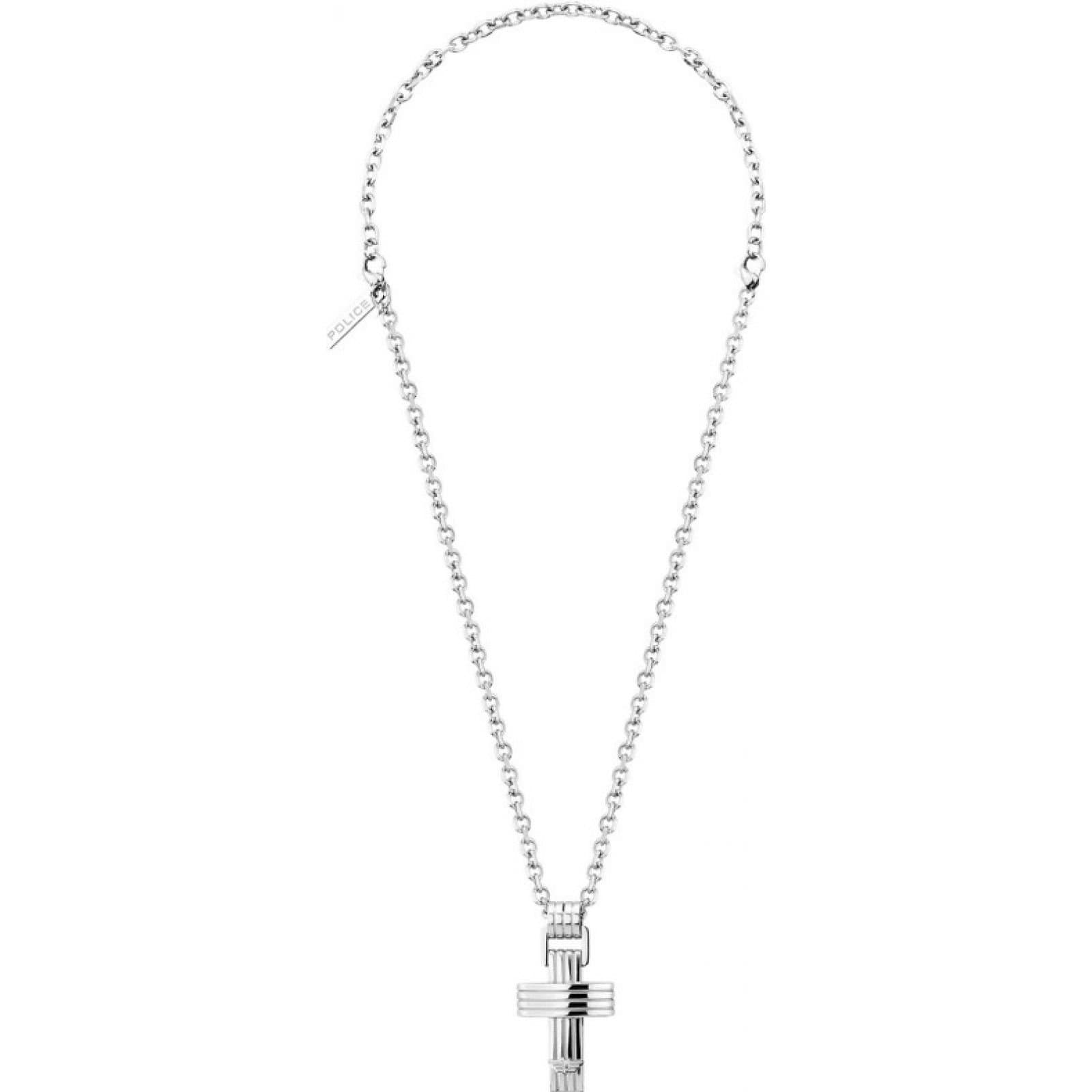 Police Police Men's PEAGN2211512 Necklace in Silver