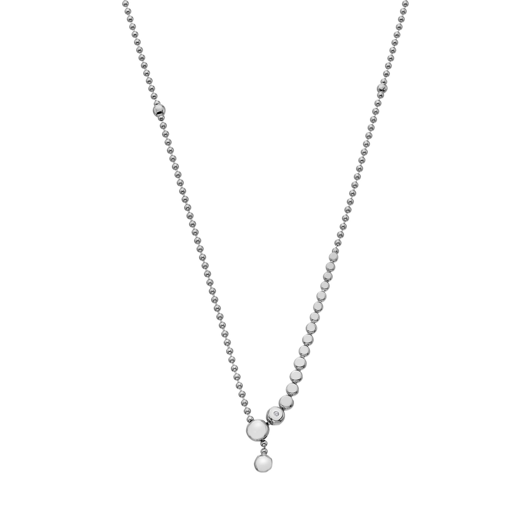 Hot Diamonds Hot Diamonds Women's Graduated Necklace in Silver - 3