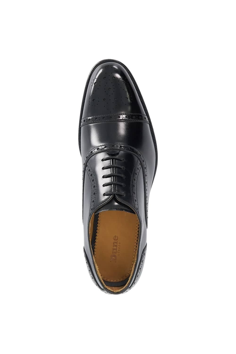 Dune London Dune London Men's 'Soliders' Leather Brogues in Black - 4
