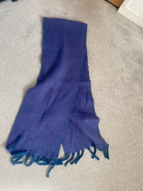 ASOS Purple Oversized Soft Cashmere-Feel Scarf