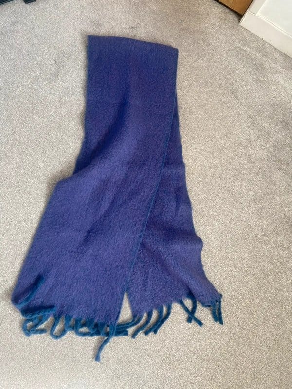 ASOS Purple Oversized Soft Cashmere-Feel Scarf - 1