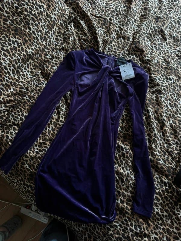 Bershka Purple mini Dress