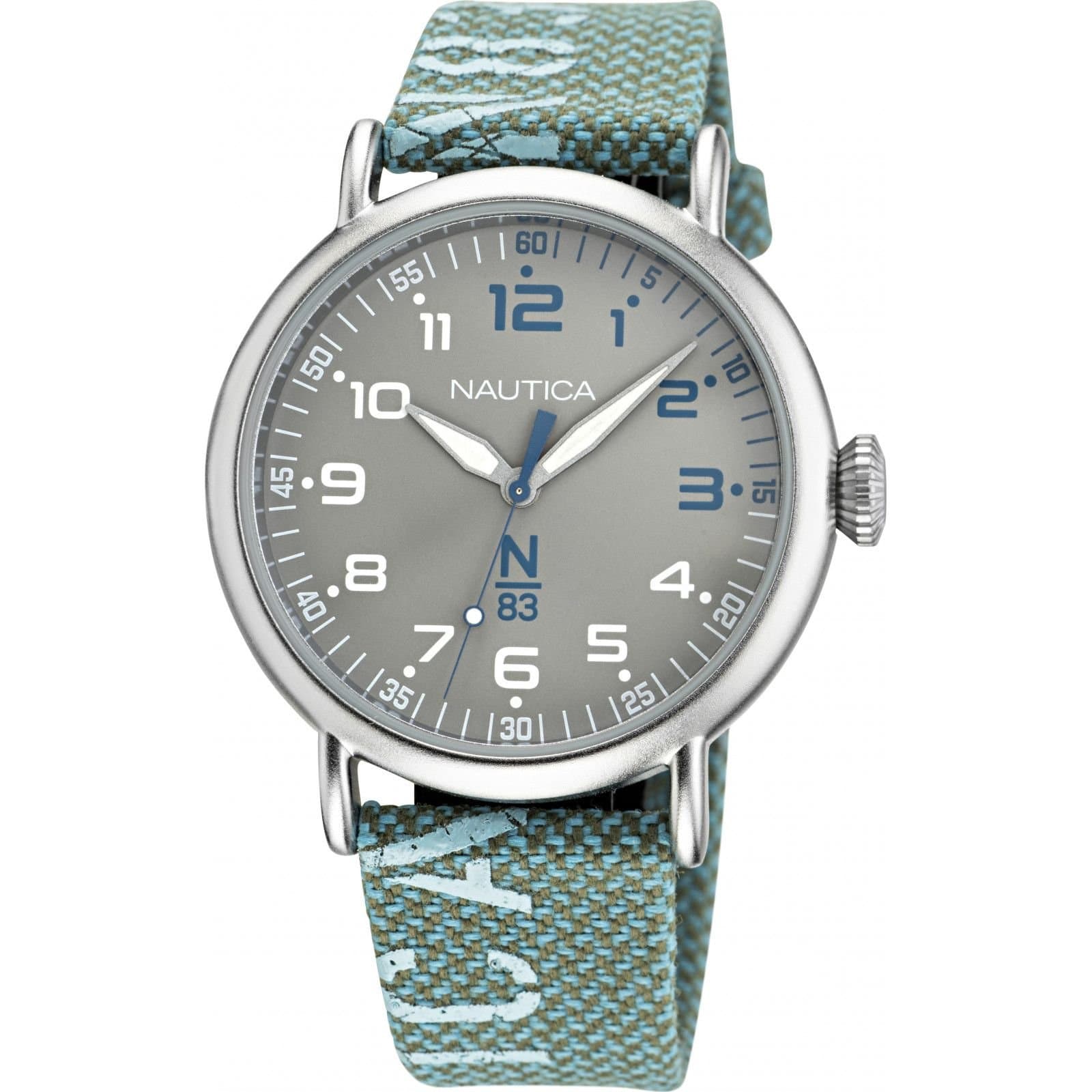 Nautica Nautica Men's NAPLSF019 Loves the Ocean 40mm Quartz Watch in Green