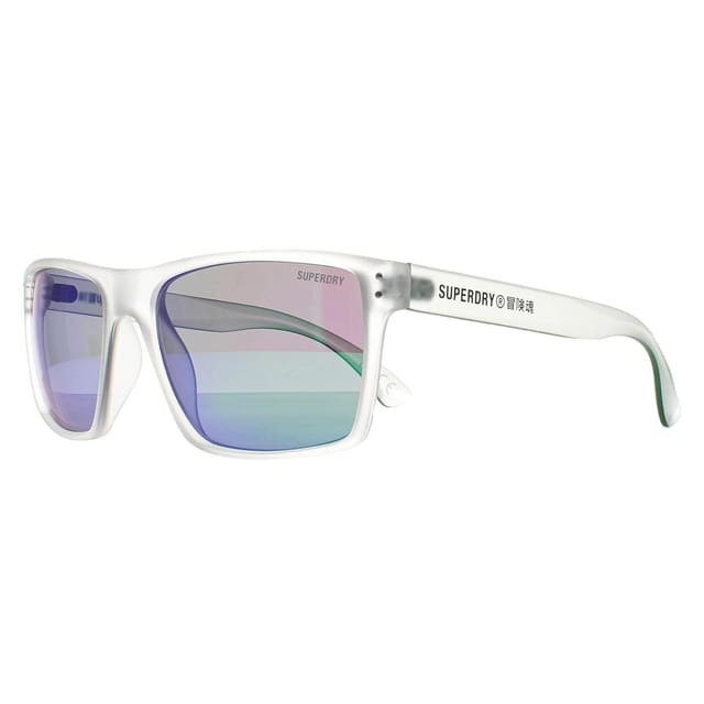 Superdry Superdry Men's Square Crystal & Green Green Mirror Kobe in Clear - 2