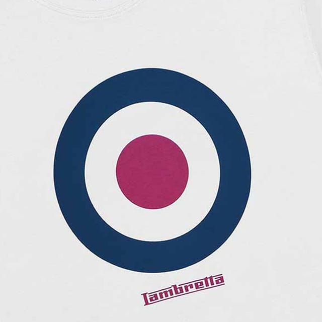 Lambretta Lambretta Men's SS24 Target T-Shirt in White - 2