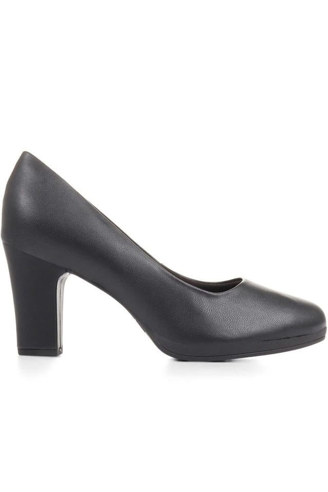 Pavers Pavers Women's High Heel Court Shoes in Black - 2