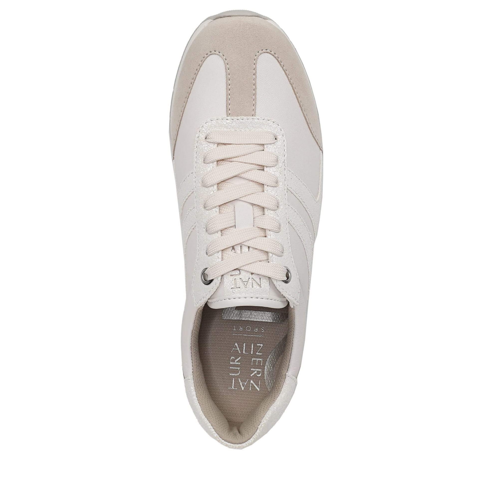 Naturalizer Naturalizer Women's Lorena Lace-Up Trainers in Off-White - 4