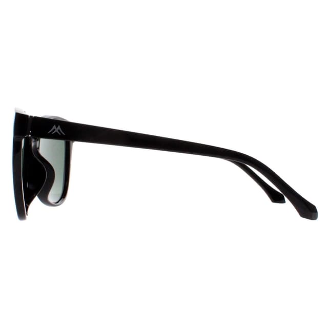 montana montana Women's Cat Eye Shiny Black G15 Green Polarized MP74 - 3