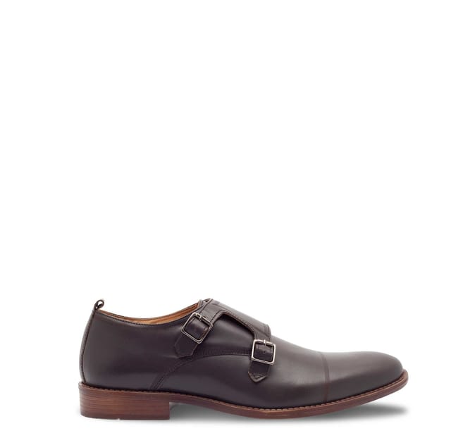 Paul Costelloe Paul Costelloe Men's Francesco Leather Shoes in Brown - 3