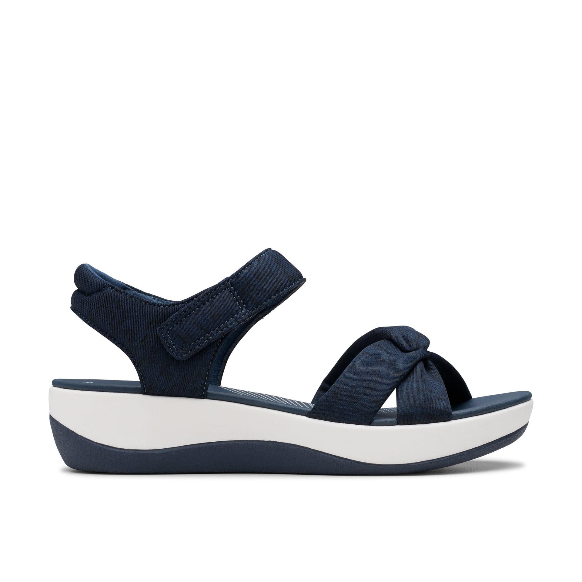 Clarks Clarks Women's Arla Daisy Navy Wedges in Blue