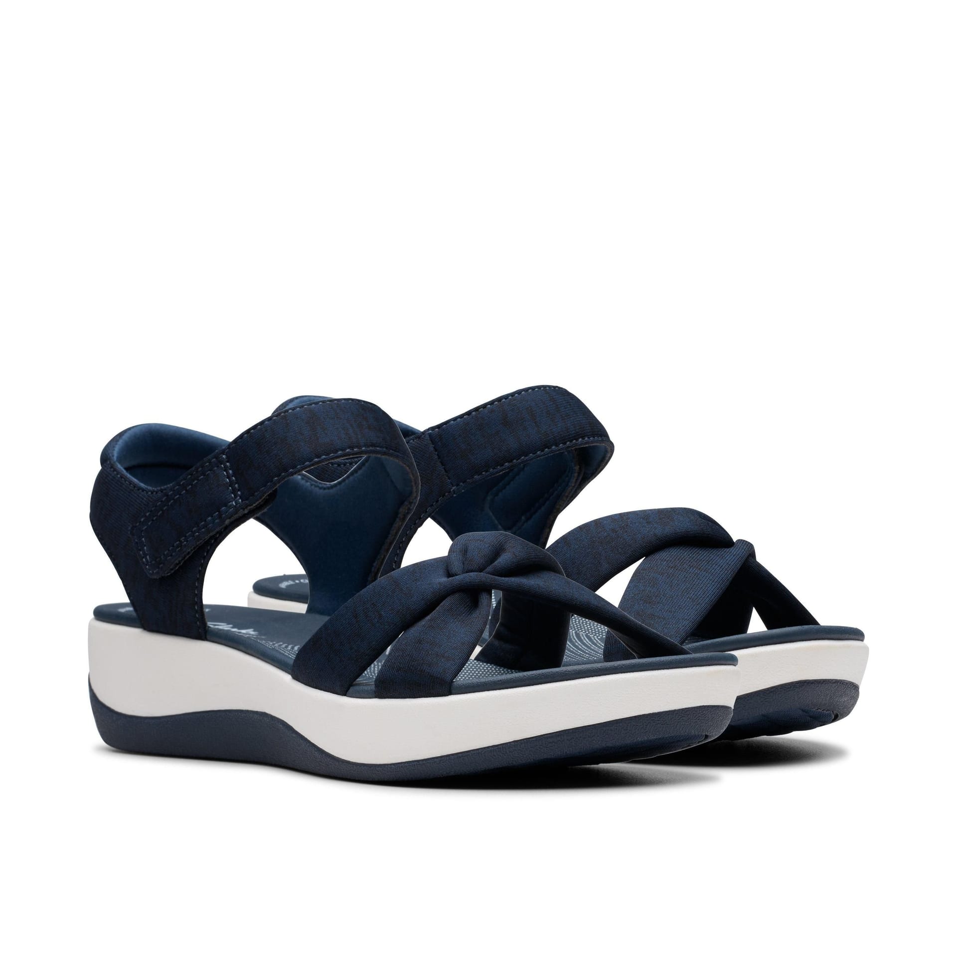 Clarks Clarks Women's Arla Daisy Navy Wedges in Blue - 4