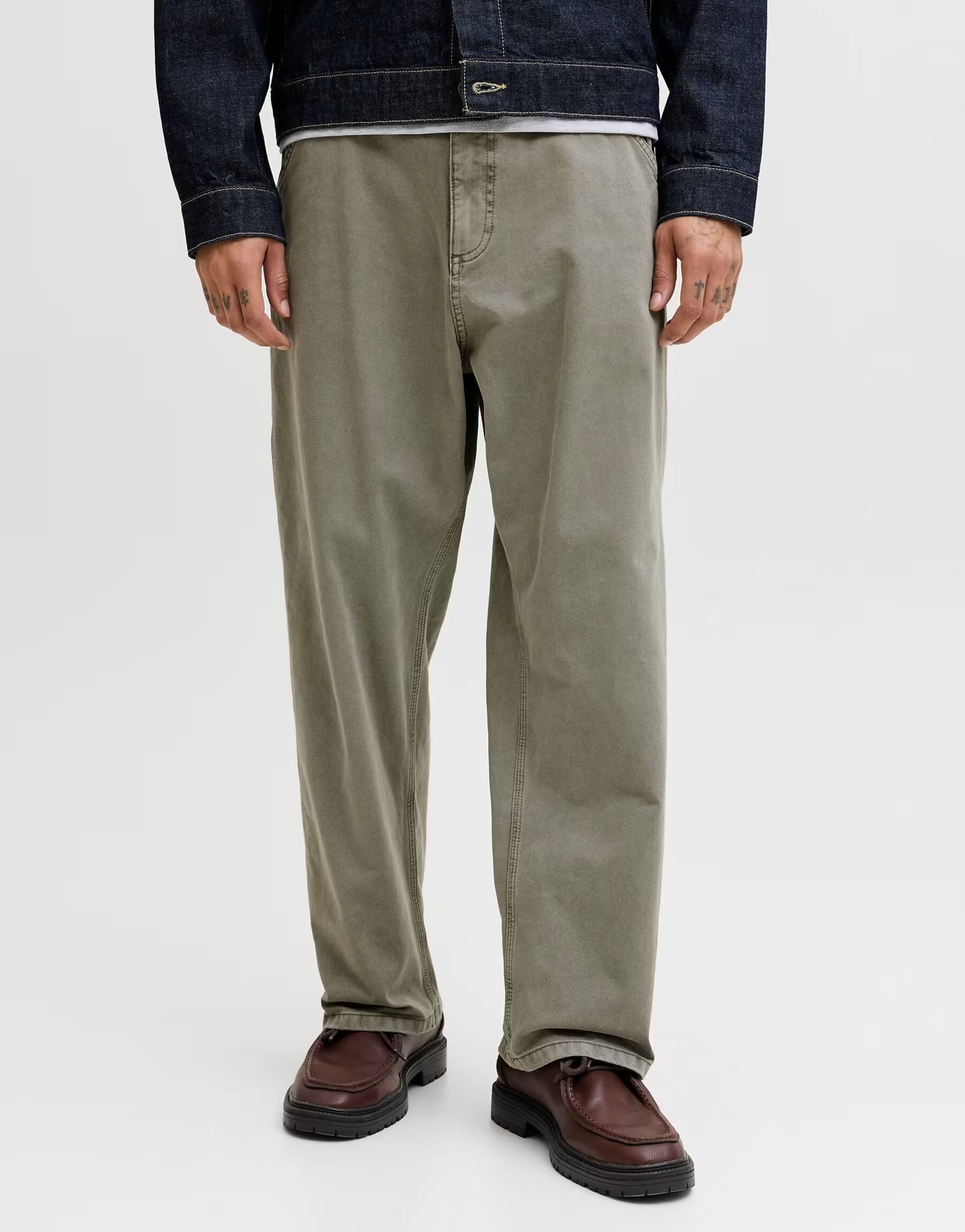 ASOS Jack & Jones Trousers in vetiver