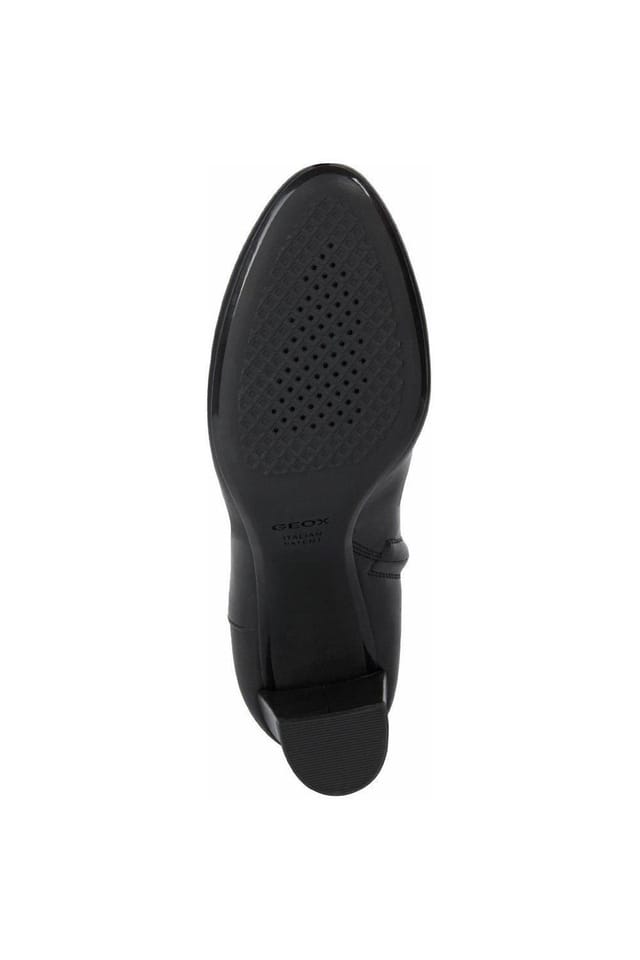Geox Geox Women's Black 'D Pheby 50 F' Leather Ankle Boots - 3