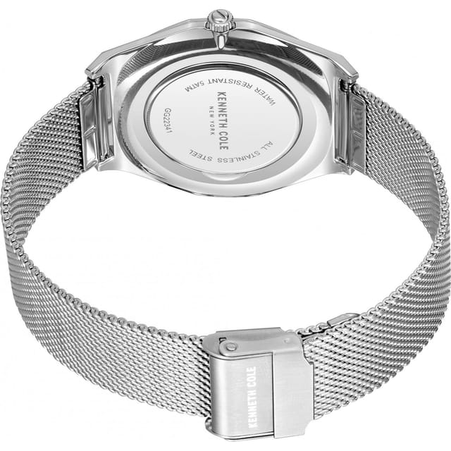 Kenneth Cole Kenneth Cole Men's KCWGG2234108 Classic 42mm Quartz Watch in Silver - 2