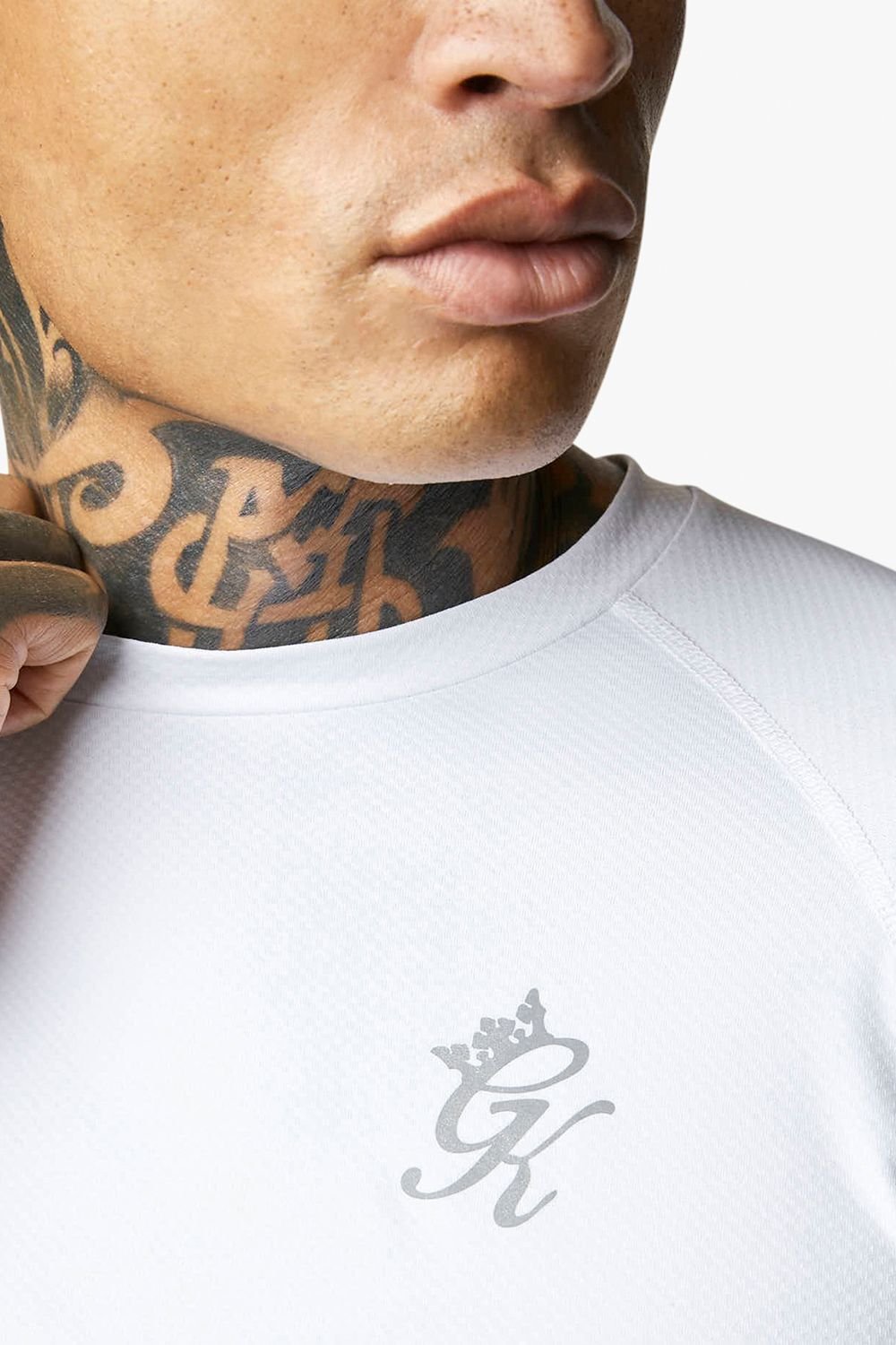 Gym King GYM KING Men's Energy Tee White - 4