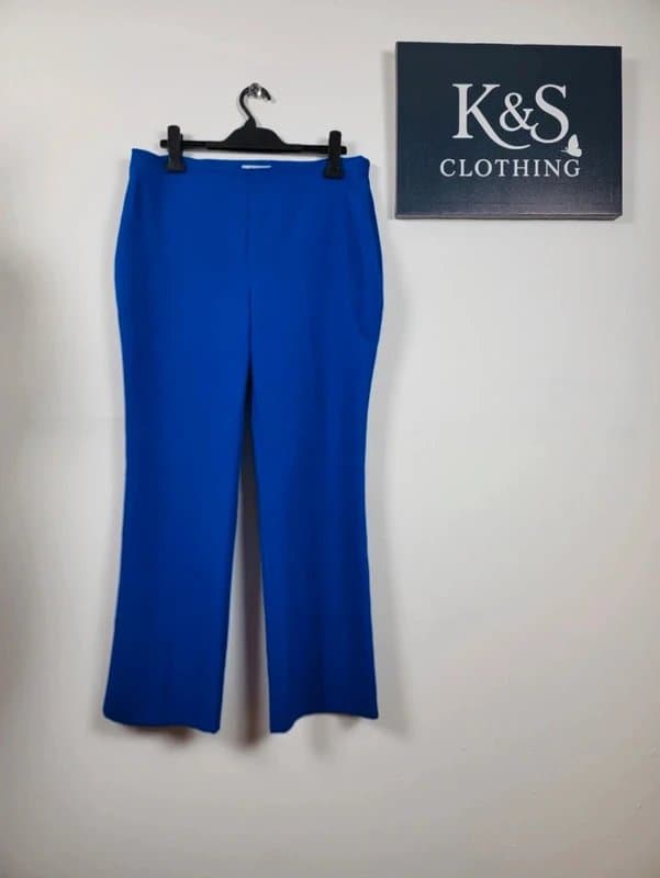 TU Tu women trousers size 14 (wt-bot-14-blu-01)