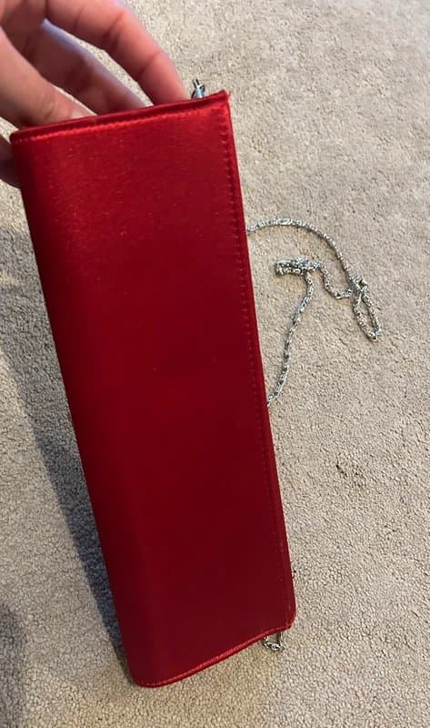 New Look Red occasion/ party purse/ bag
