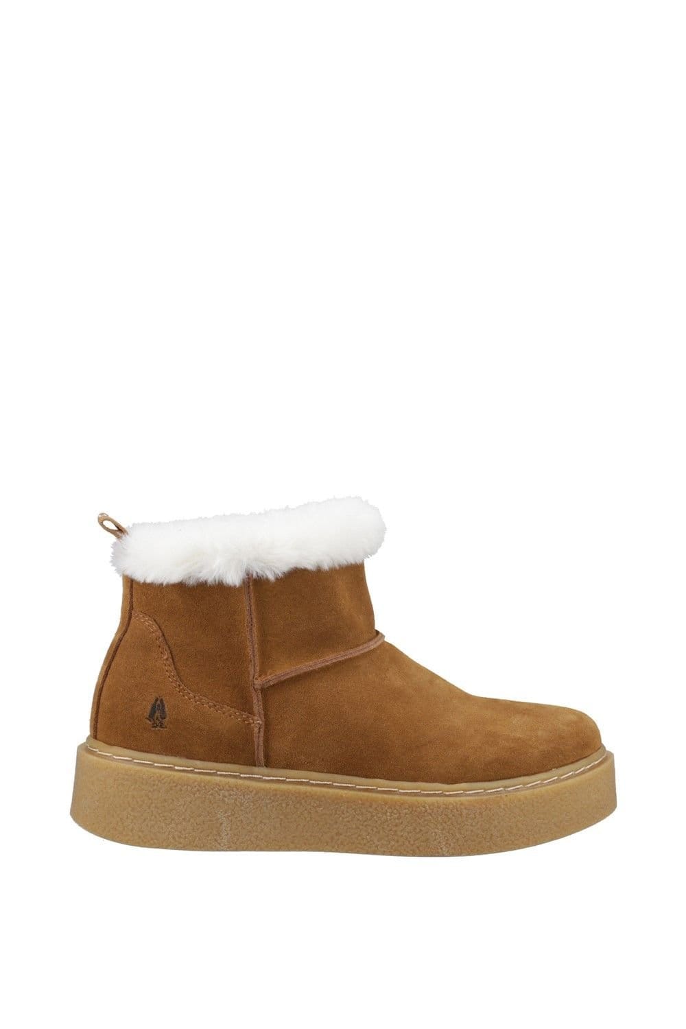 Hush Puppies Hush Puppies Women's 'Becca' Ankle Boots in Tan - 4