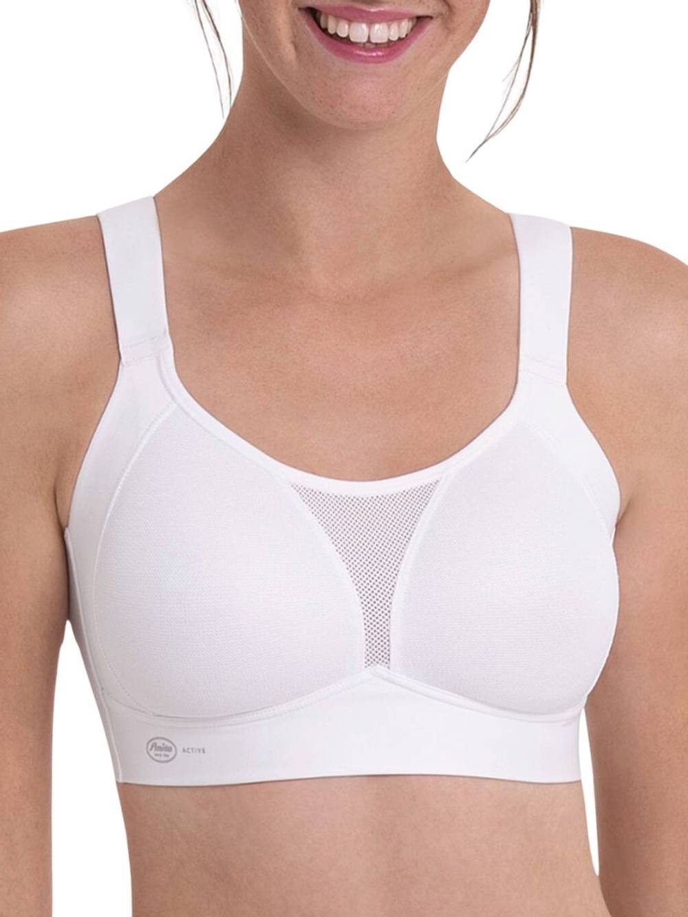 Anita Anita Women's Smart Control Sports Bra in White - 4