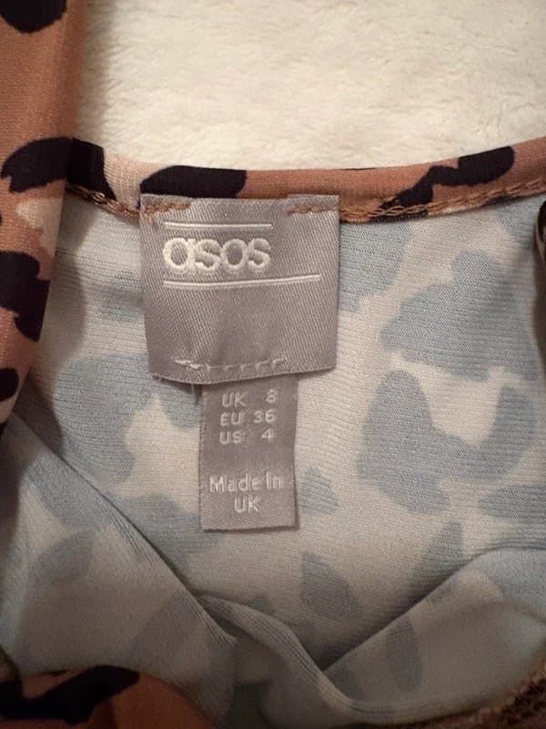 ASOS Women’s Asos Leopard Print Midaxi/ Maxi Dress