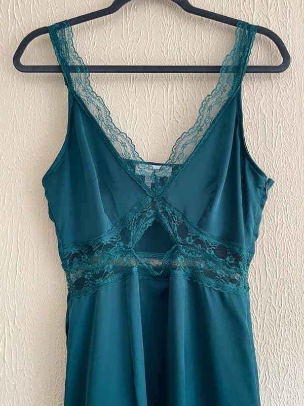 Never Fully Dressed Never fully dressed Teal Mimi dress size UK 10