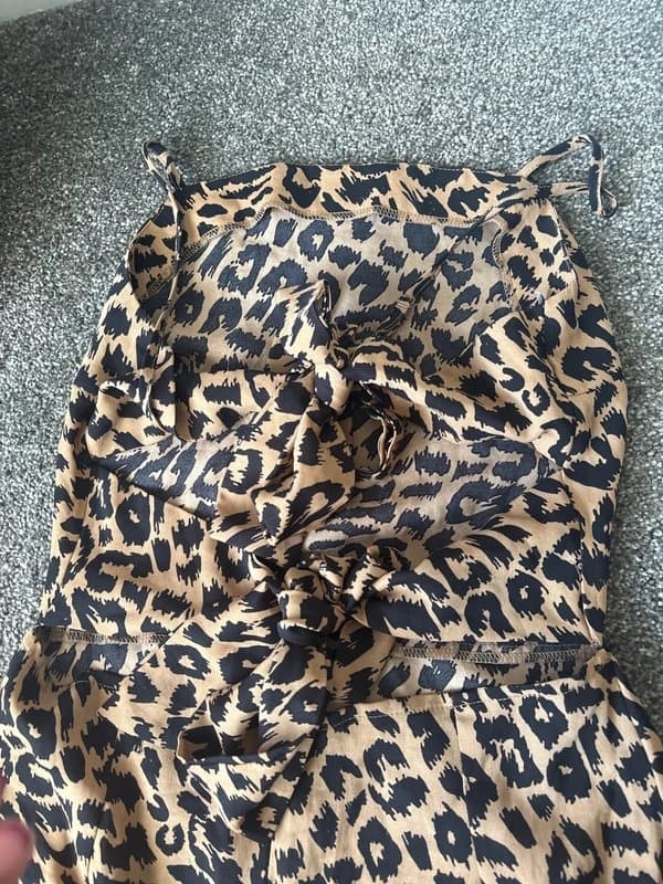 ASOS Leopard mini dress