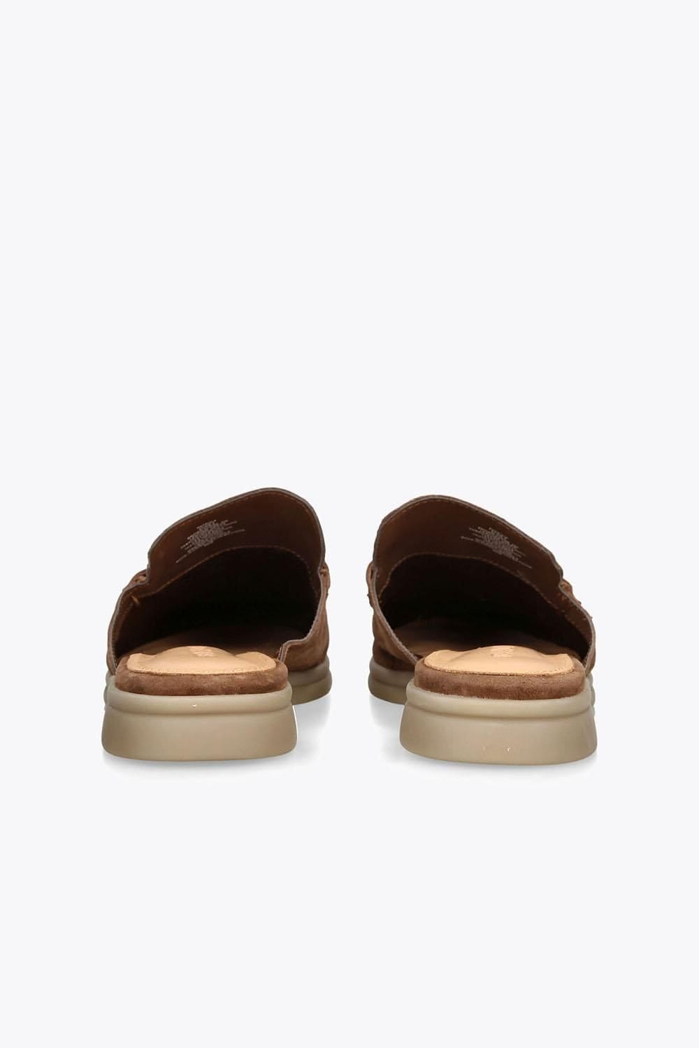 Steve Madden STEVE MADDEN Women's 'Patrizia Brown Suede' Suede Sandals - 4