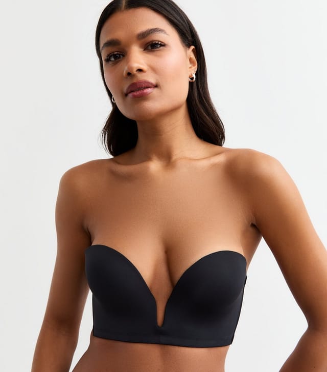 New Look Women's Black Smooth Multiway Underwired Bra New Look - 3