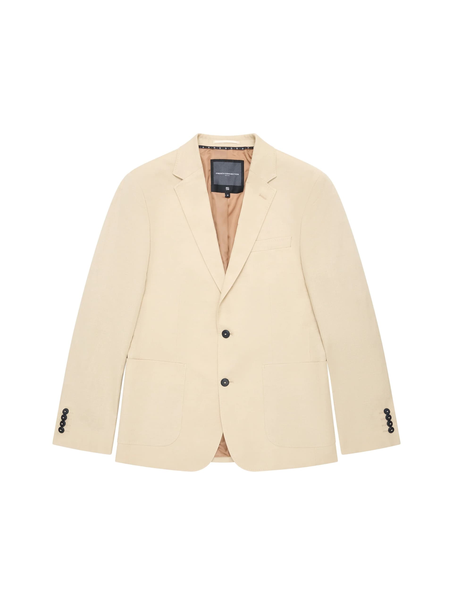 French Connection French Connection Beige Linen Suit Jacket