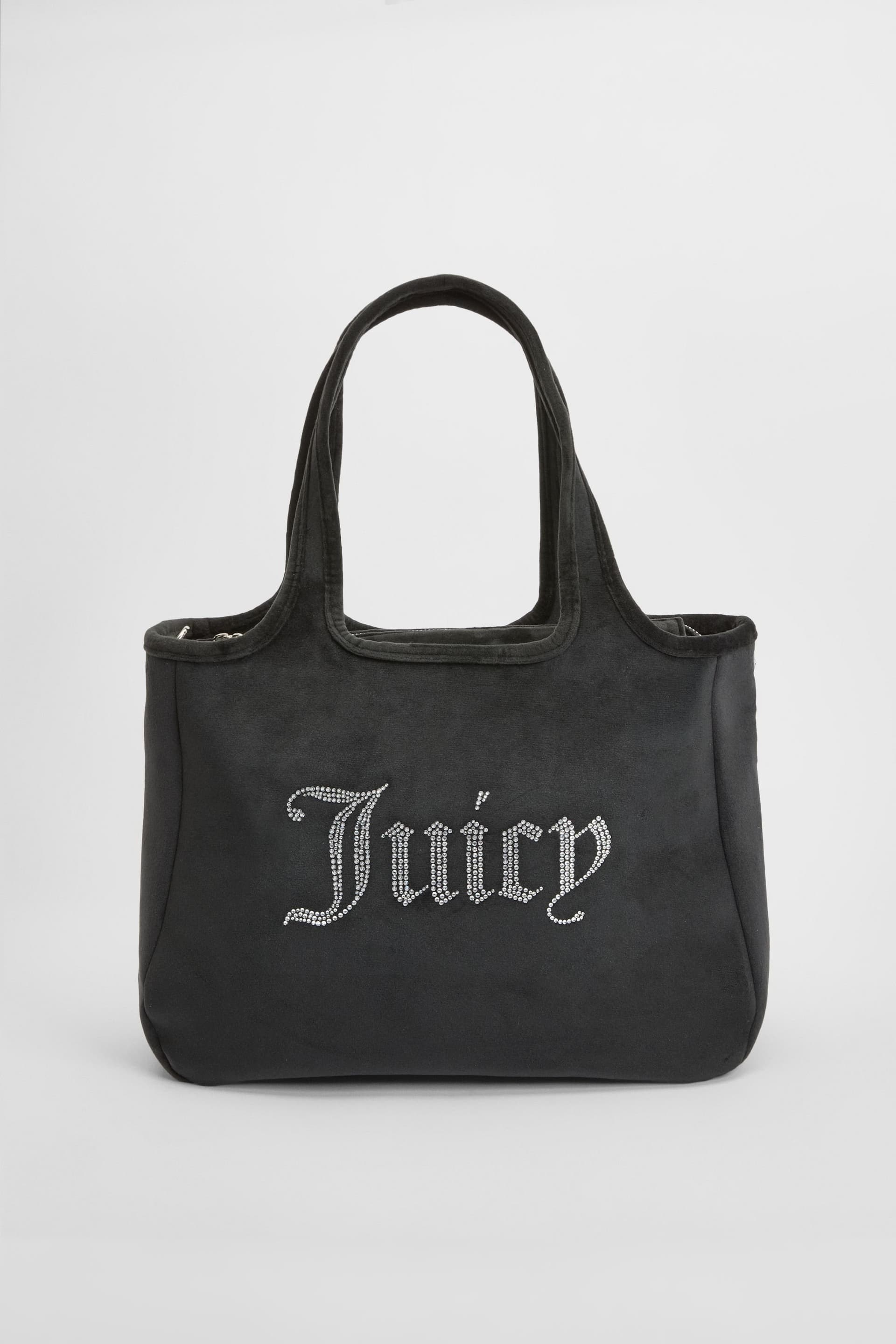 Juicy Couture Juicy Couture Women's Kimberly L. Double Handle Polyester Black