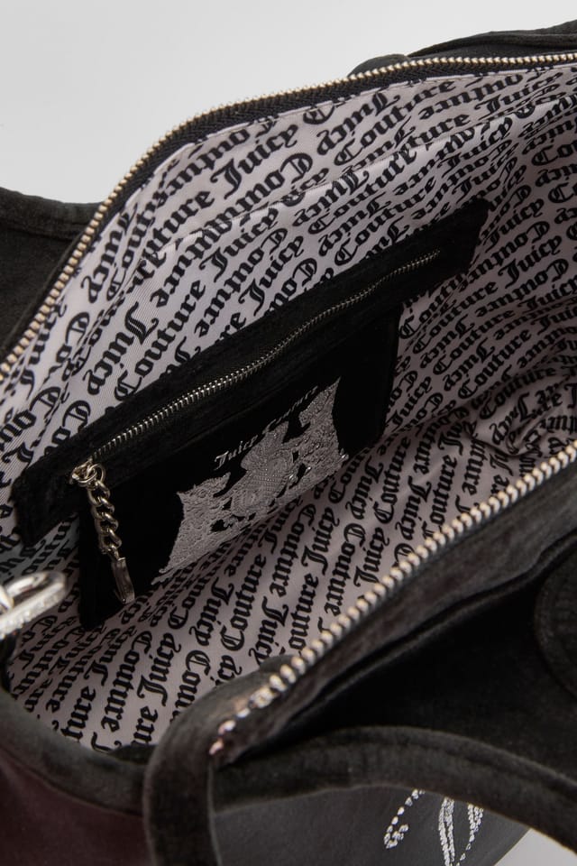 Juicy Couture Juicy Couture Women's Kimberly L. Double Handle Polyester Black - 3