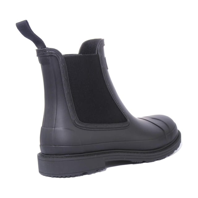 Hunter Hunter Men's Commando Patterned Wellingtons in Black - 3