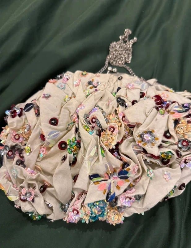 ASOS ASOS wedding sequin embellished bag