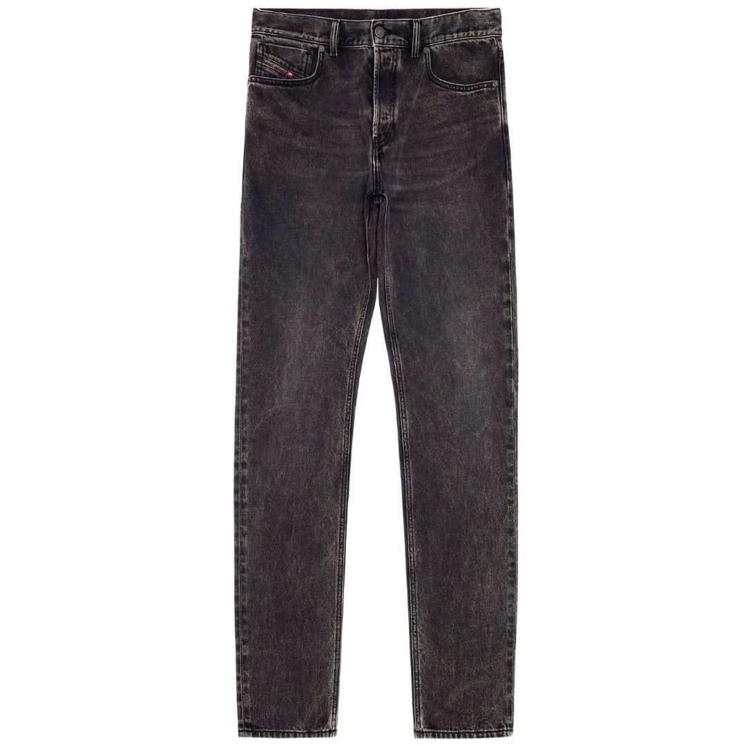 Diesel Men's D-Sark Black Washed Jeans