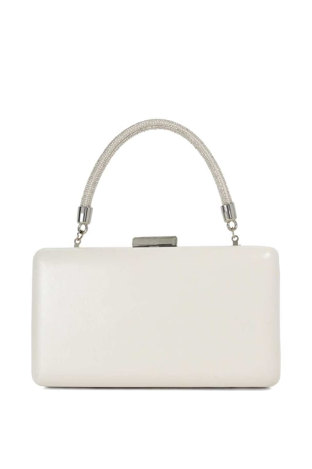 Dune London Dune London Women's 'Brunch' Leather Clutch in White - 2