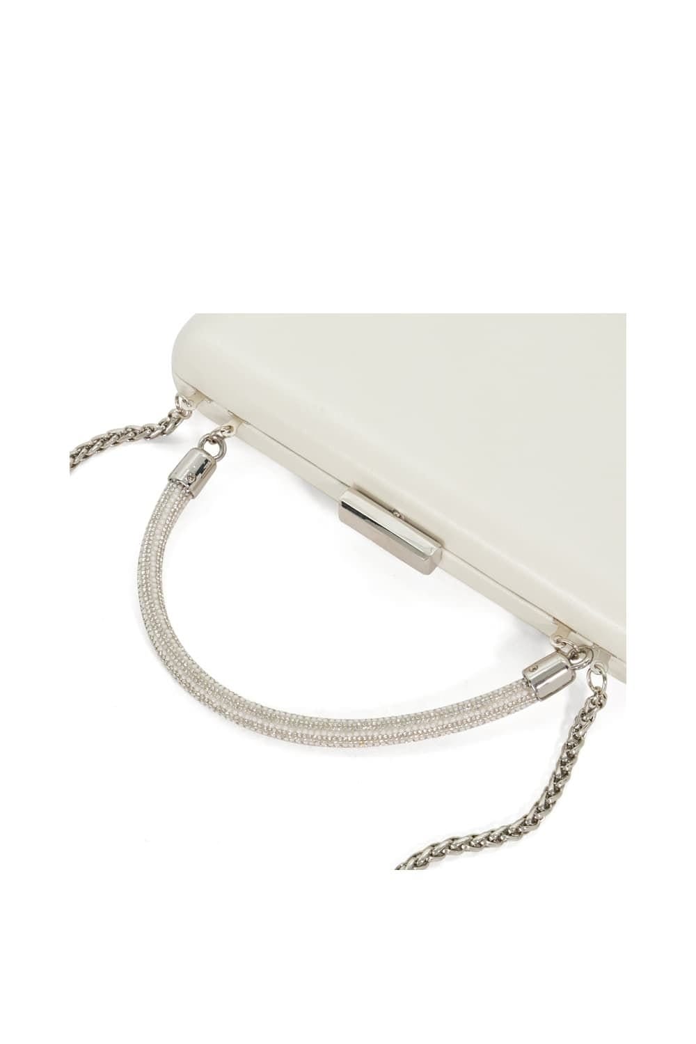 Dune London Dune London Women's 'Brunch' Leather Clutch in White - 4