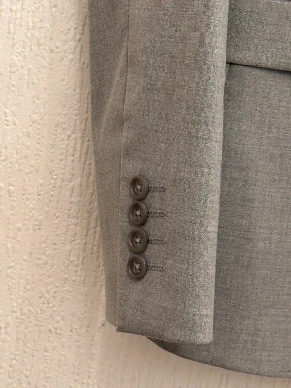 ASOS Light Grey Single Breasted Jacket & Trouser Suit 38/32 ASOS