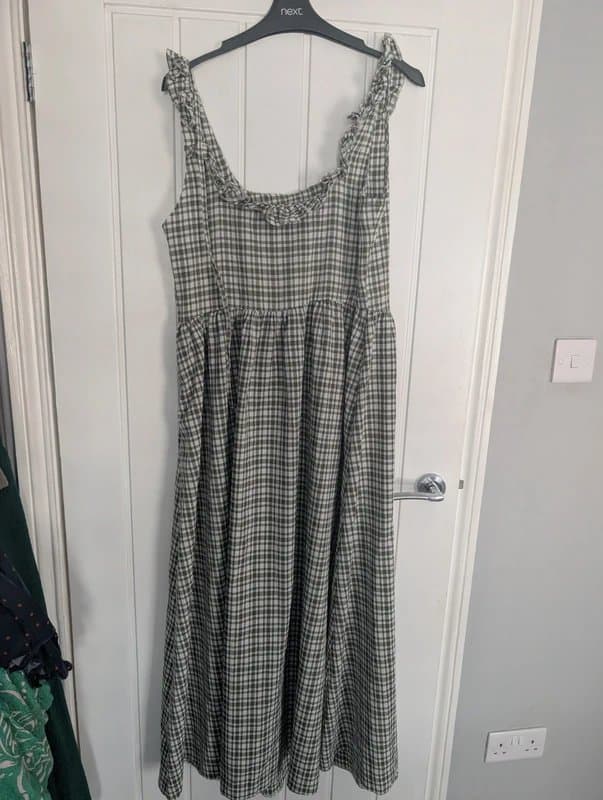 New Look Corset gingham dress