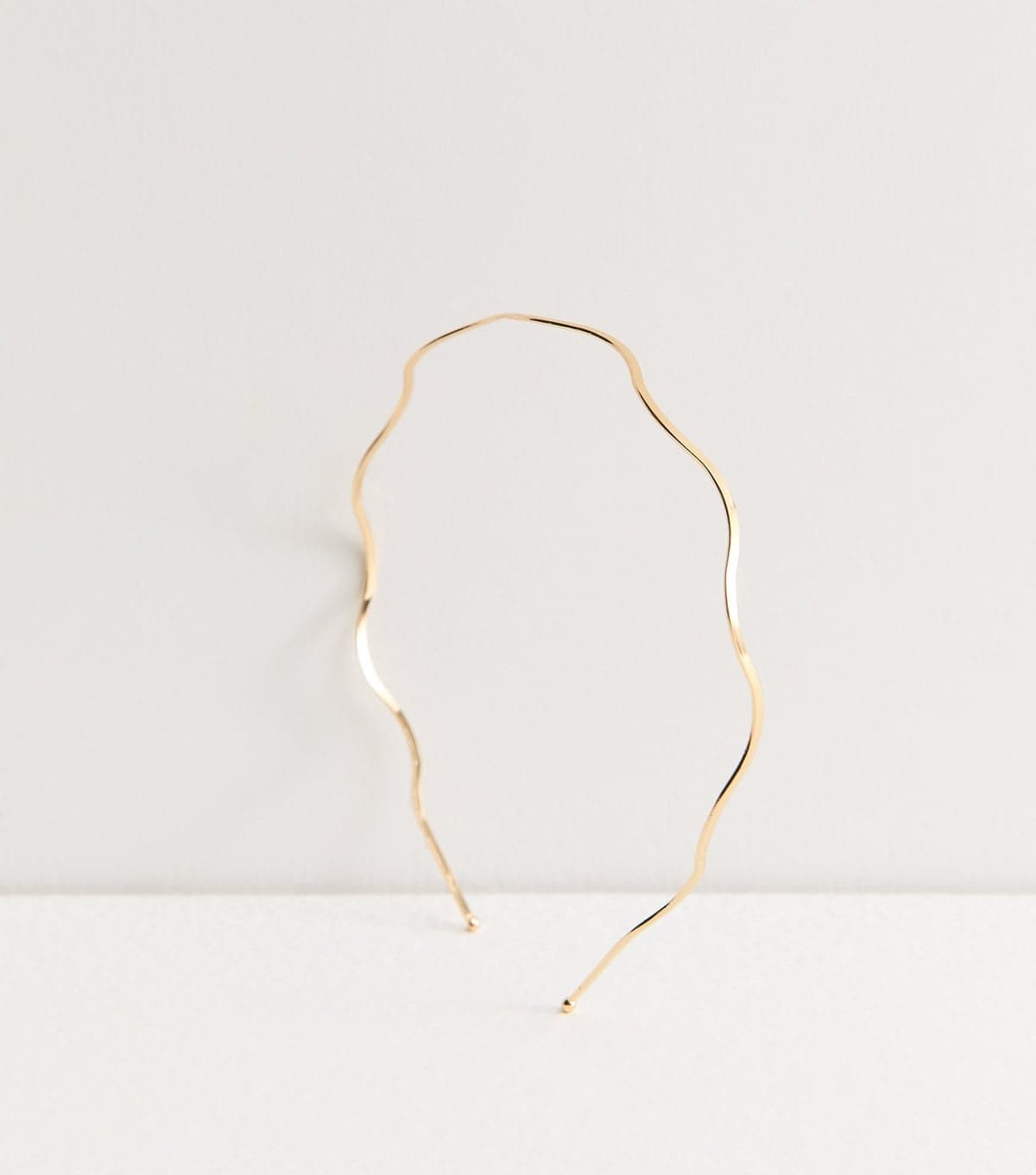 New Look Gold Tone Wavey Metal Headband New Look