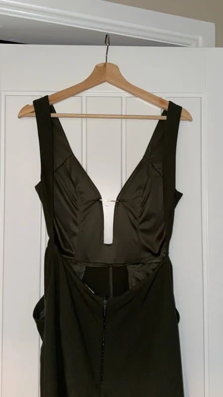 ASOS Backless low cut jumpsuit