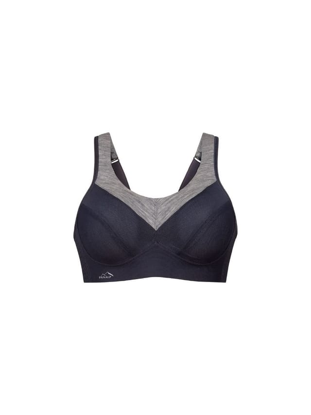 Anita Anita Women's PanAlp Wool Sports Bra in Grey - 3